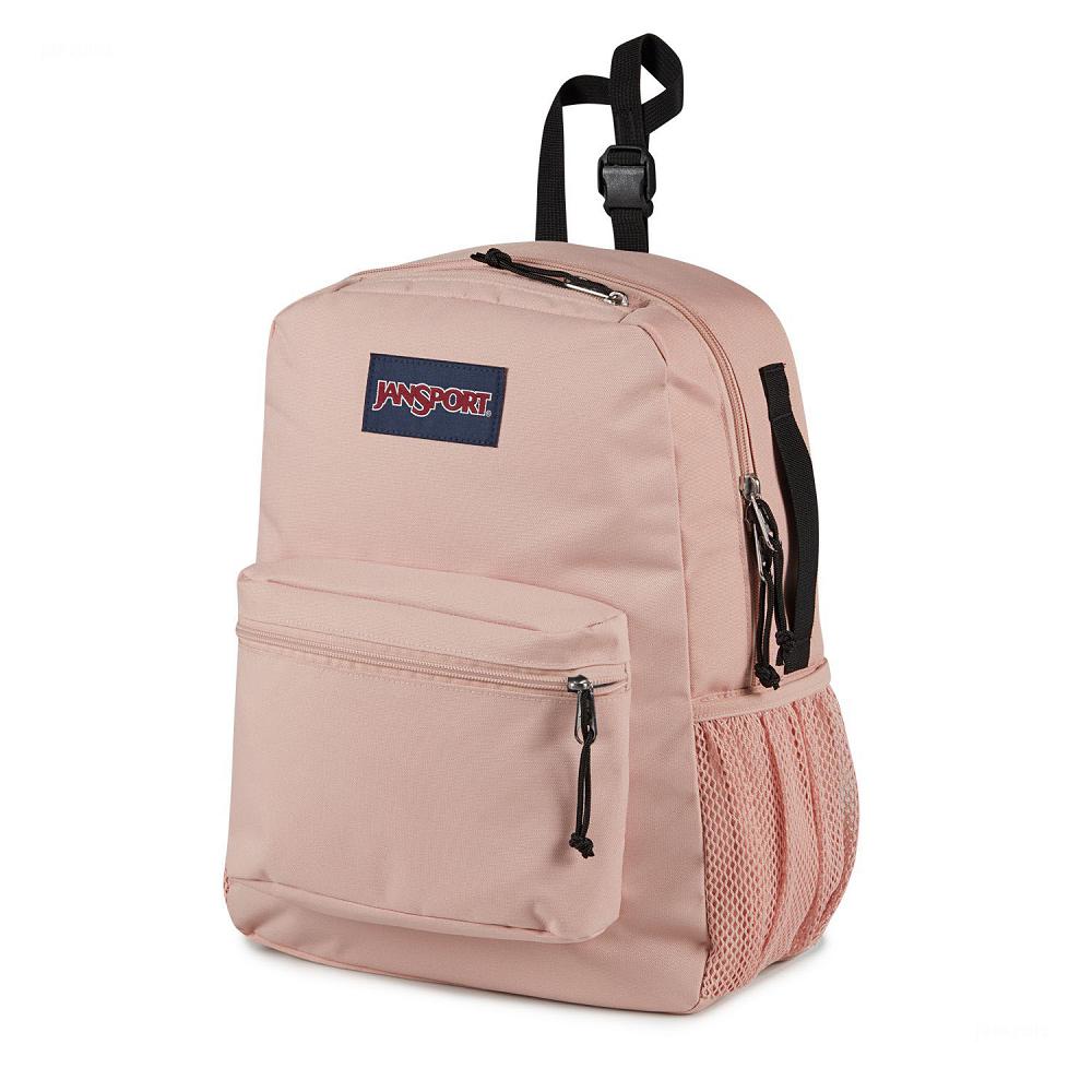 Sac à Dos Scolaire JanSport CENTRAL ADAPTIVE Rose | NHZ-40461974